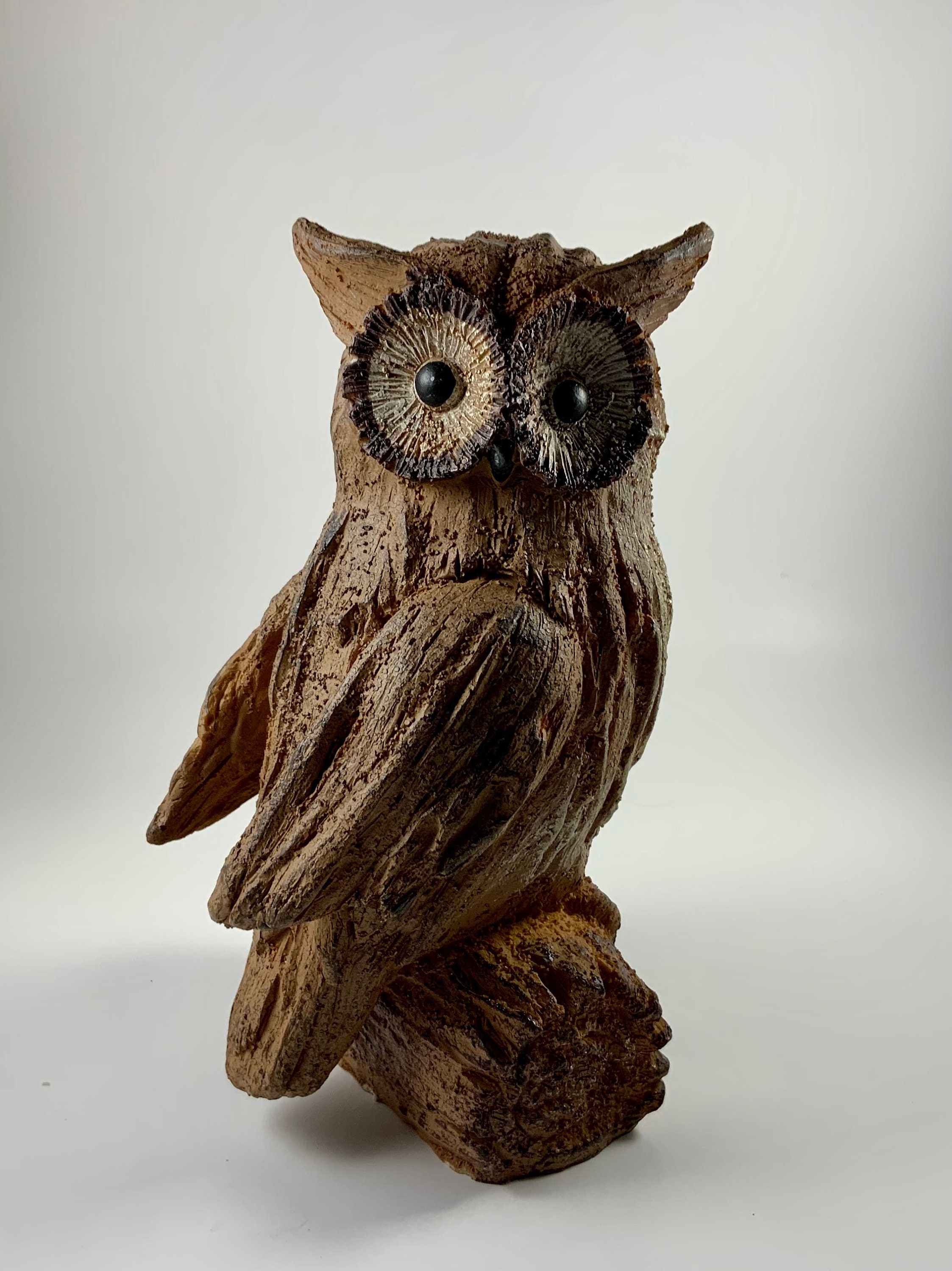 Vintage OWL FIGURINE, SCULPTURE