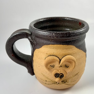 Vintage MOUSE/ANIMAL MUG, 3D  Face Mug/Cup, Pottery, Teigland Bradford Pottery?