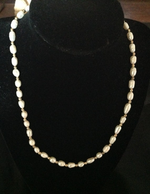 Vintage Genuine Pearls Necklace