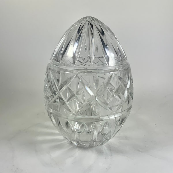Lead Crystal Egg Etsy
