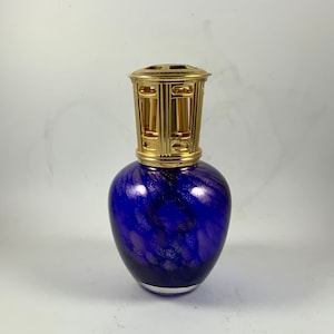 Vintage INDIGO SCENTIER LAMP, Fragrance Lamp, Diffuser, Art Deco