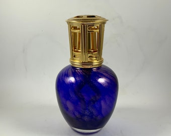 Vintage INDIGO SCENTIER LAMP, Fragrance Lamp, Diffuser, Art Deco