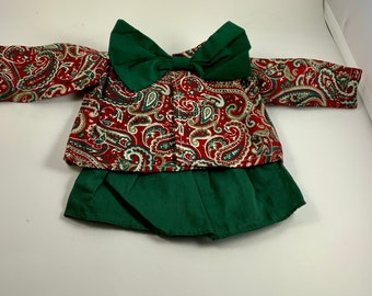 Vintage DOLL DRESS & JACKET