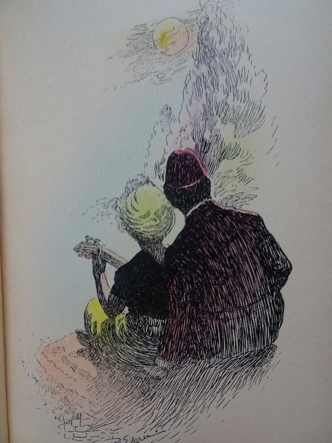 Beautiful Antique Book Mandalay Rudyard Kipling Lark Etsy