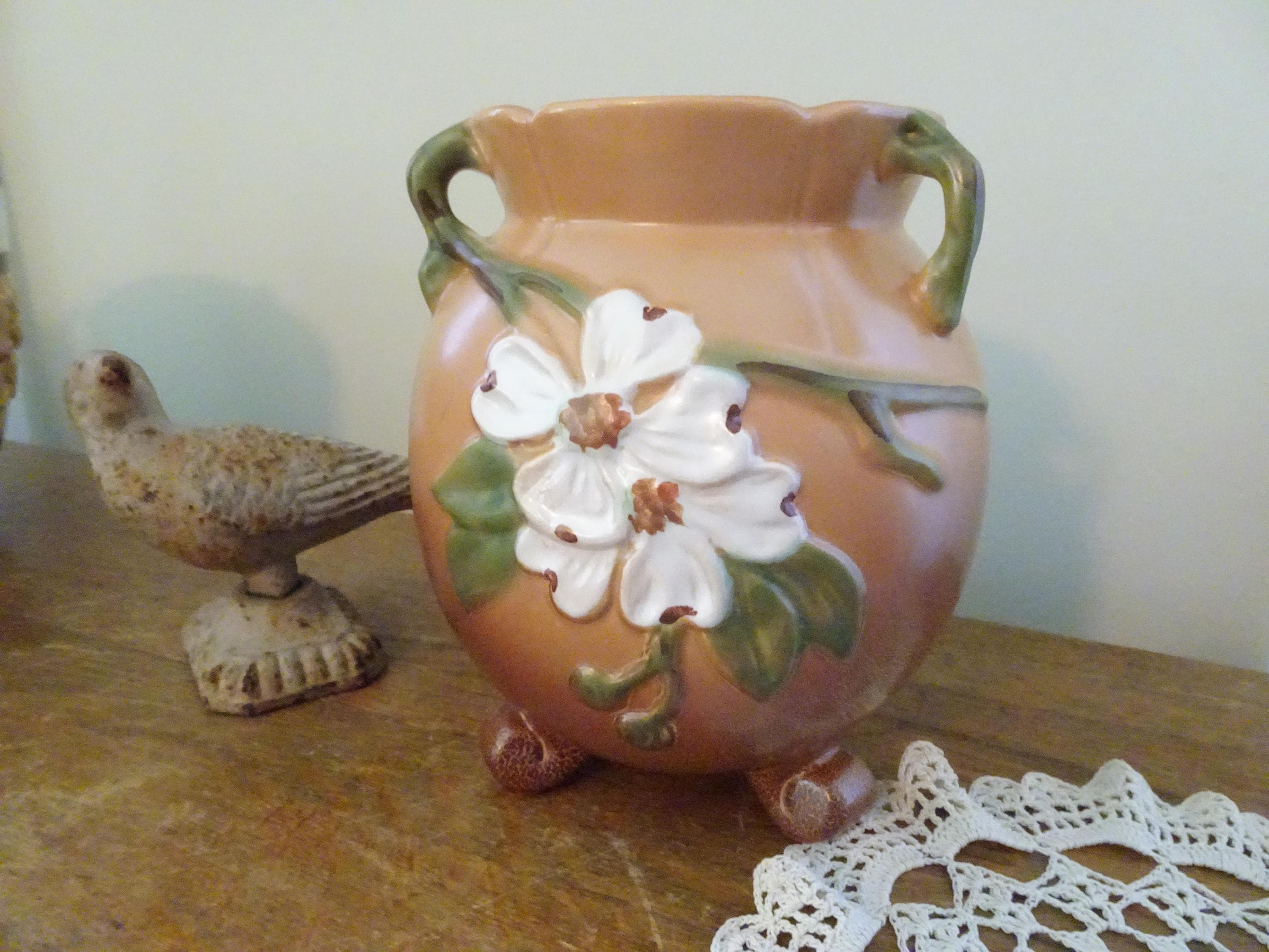 White Dogwood Vase - Etsy