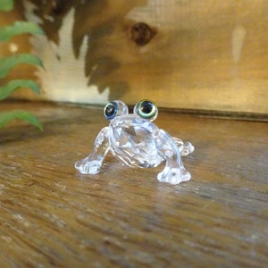 Swarovski Frog - Etsy