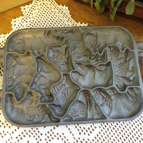 Cast Iron Animals Etsy