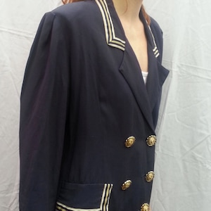 Vintage Womens Sailor Jacket size 8