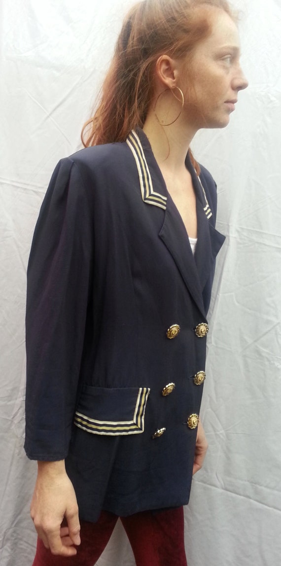 Vintage Womens Sailor Jacket size 8