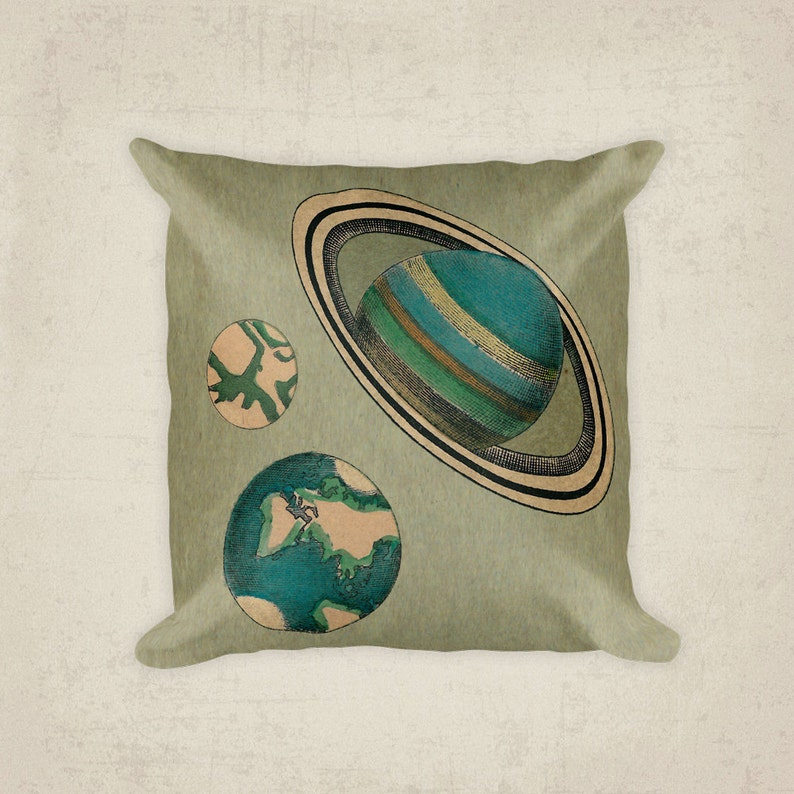 Pillow Cover Astronomy Solar System Pillow Etsy