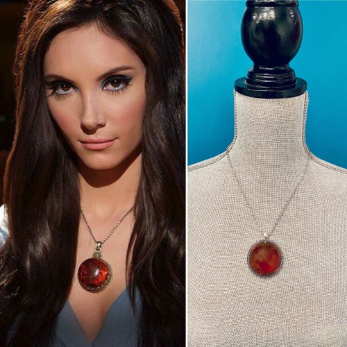 The Love Witch Victorian Gothic Heart Necklace 1960s Jewelry Etsy