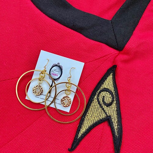 60s Inspired Star Trek Commander Uhura Style Vintage Repro - Etsy