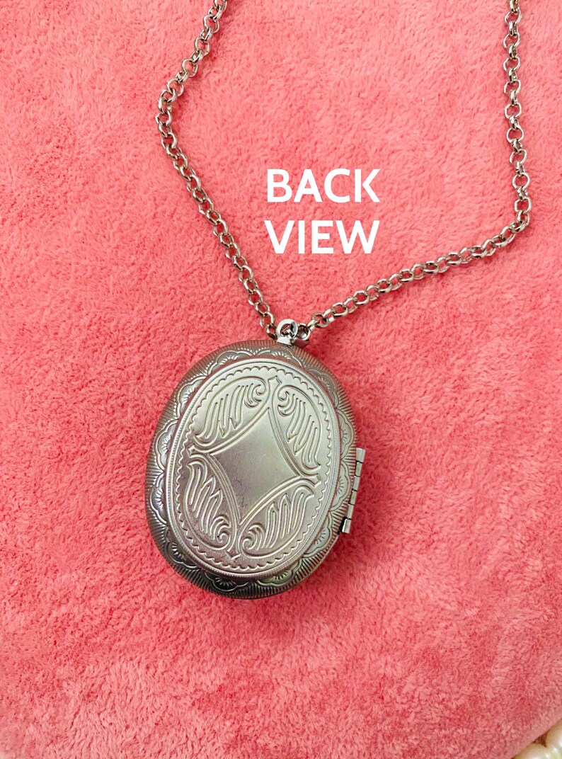 The Love Witch Victorian Silver Locket Necklace Mother of Etsy