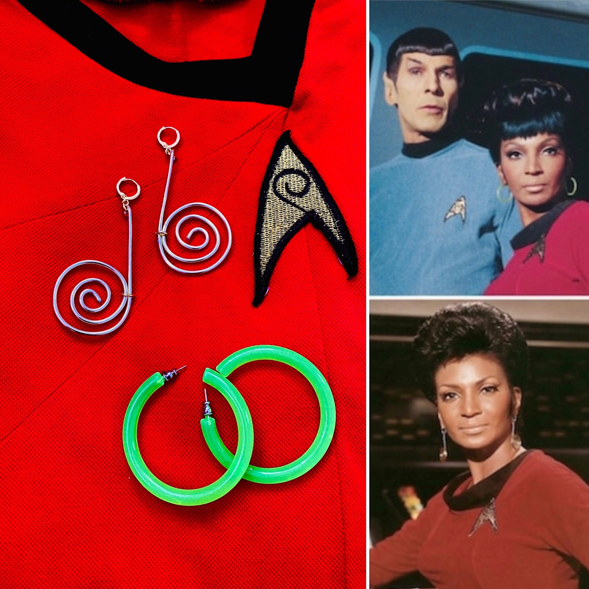 Uhura earrings