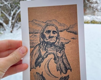 Medicine Woman, 5x7 print