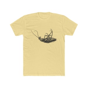 Franz Kafka Gregor Samsa Men&#39;s Cotton Crew Tee Shirt