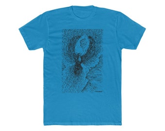 Firebird, Herren Baumwoll Crew T-Shirt