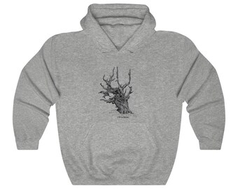 Bristlecone Pine, Unisex Schwere Mischung Kapuzen Sweatshirt