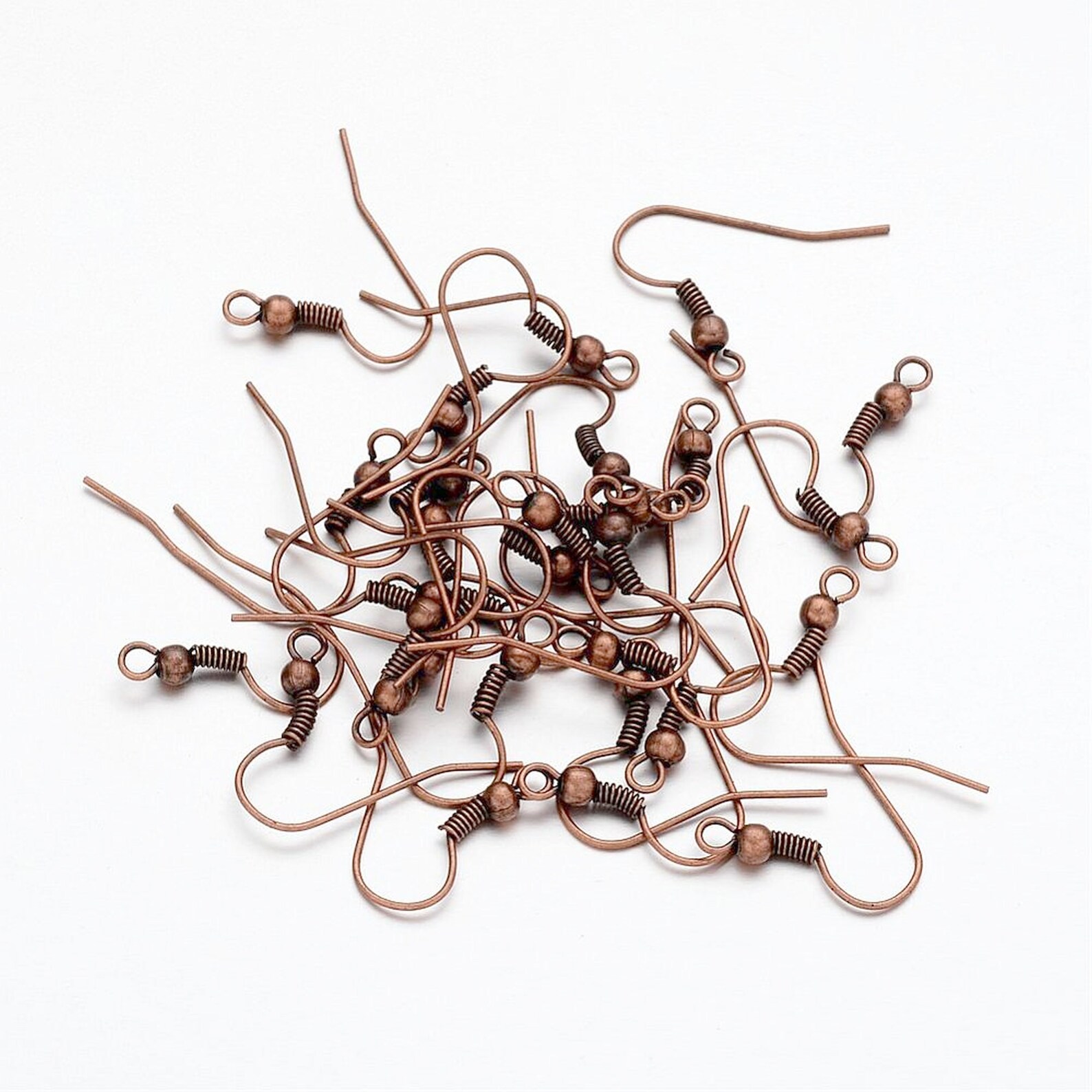 Antique Copper Earring Hooks Etsy