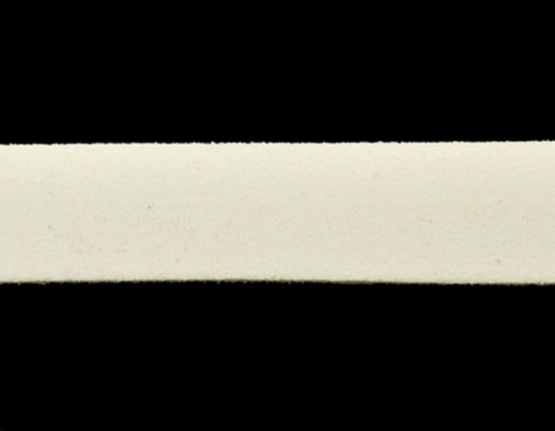 Ivory Flat Suede Cord – Craftyrific