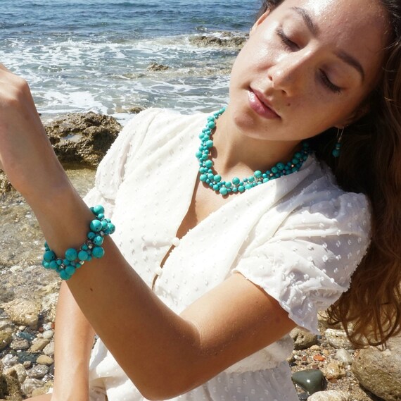 Designer turquoise jewelry sale