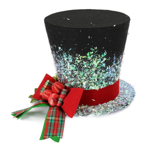 Christmas Traditional Top Hat Tree topper Christmas Etsy