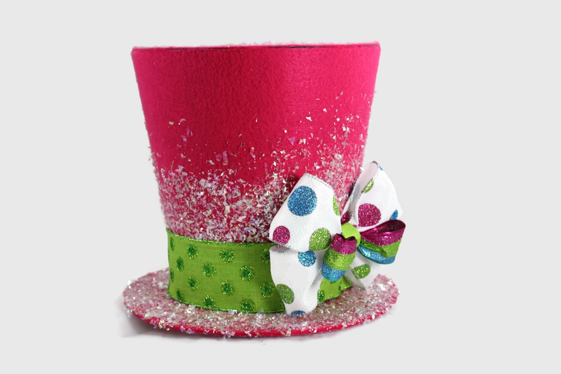 Candy Christmas Tree Topper Bright Colored Christmas Tree - Etsy
