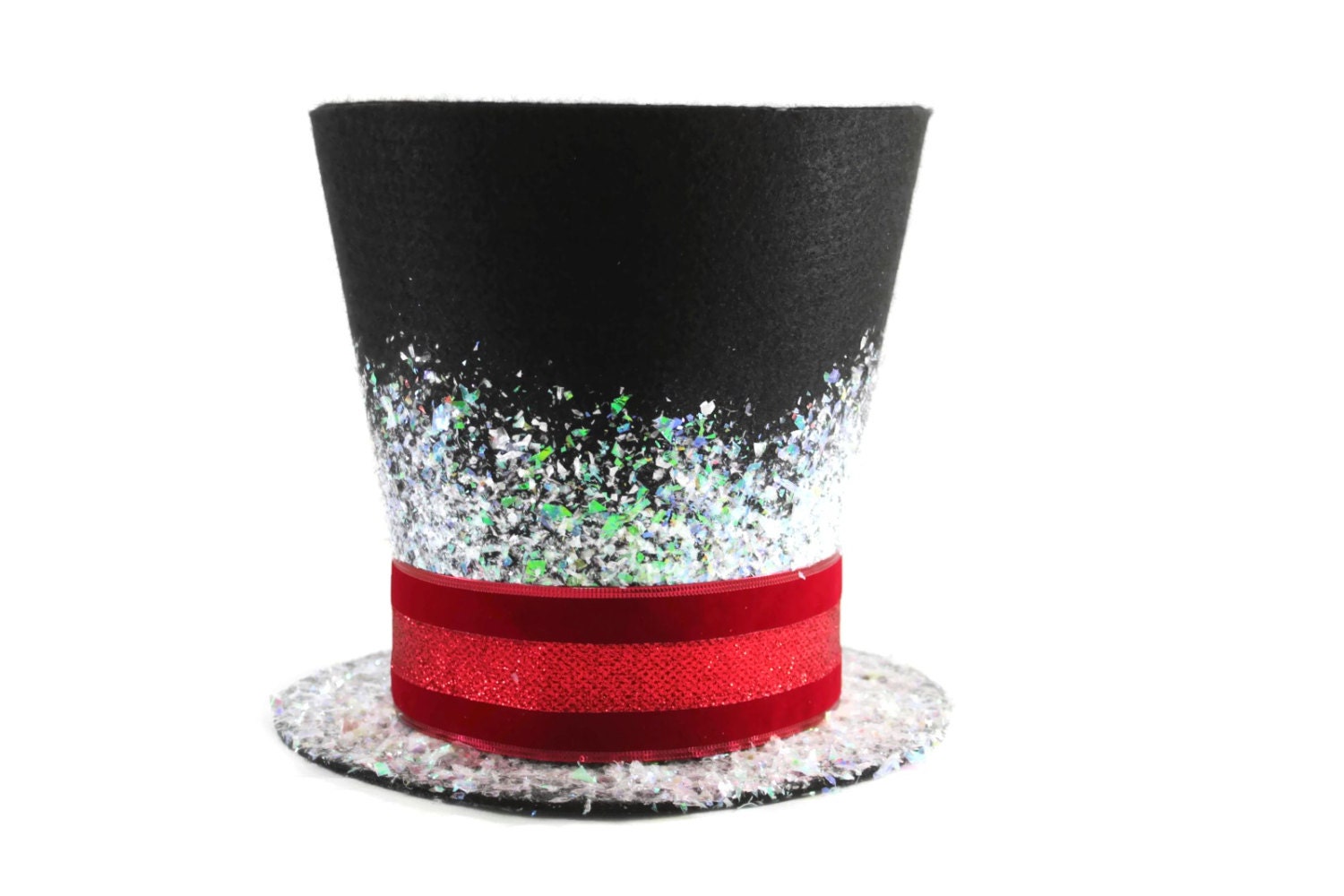 Frosty's top hat, Candy cane top hat, Christmas tree topper, Christmas ...