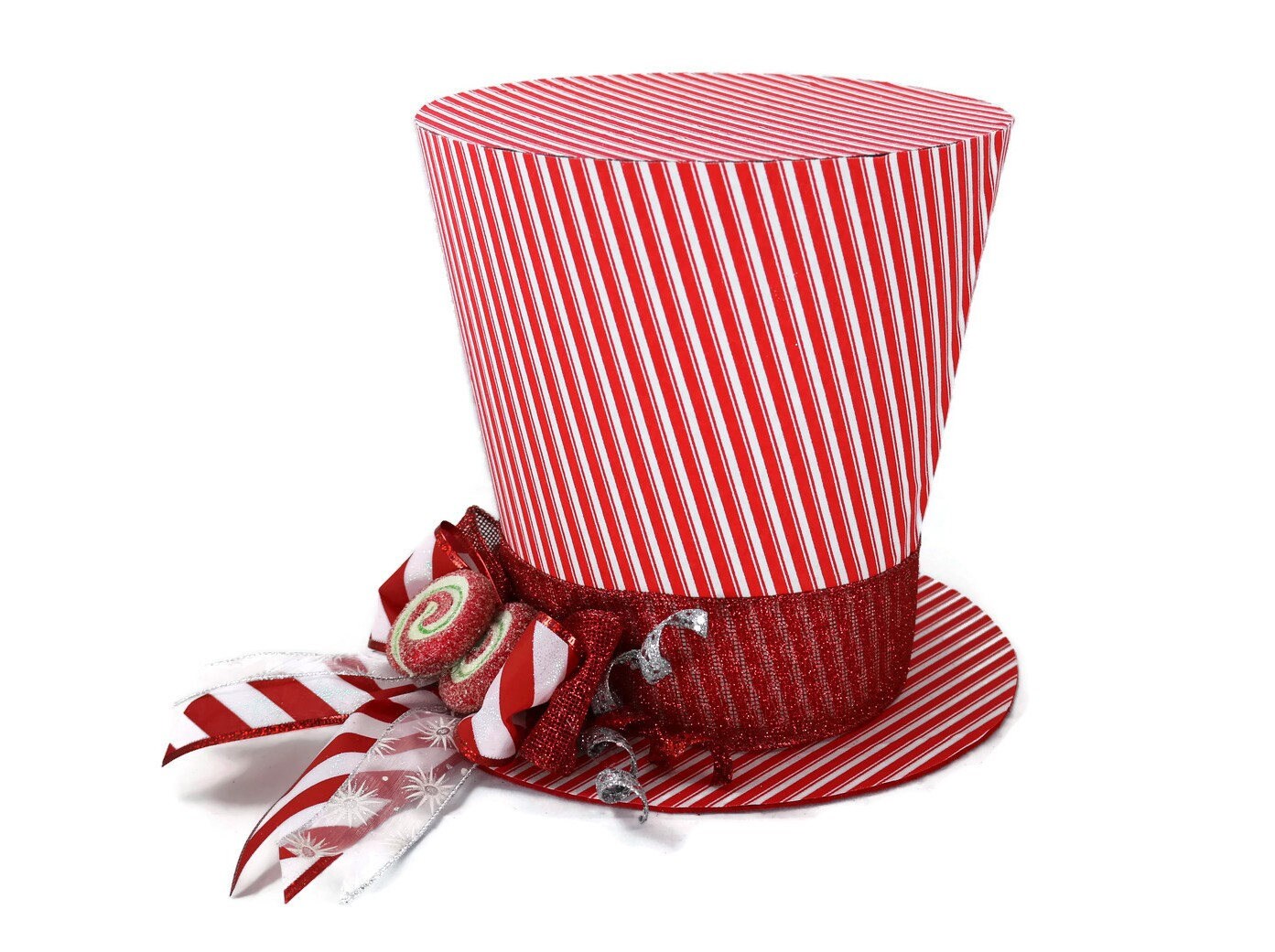 peppermint Tree Topper, Candy Cane, Christmas tree topper ...