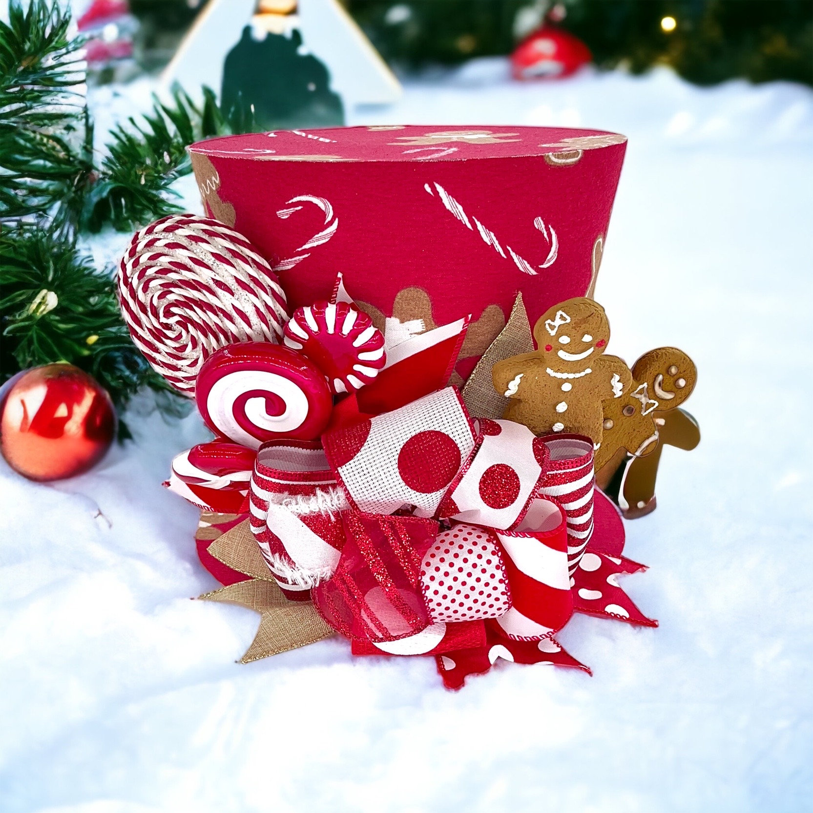 Gingerbread man Tree Topper gingerbread Christmas decoration cookies