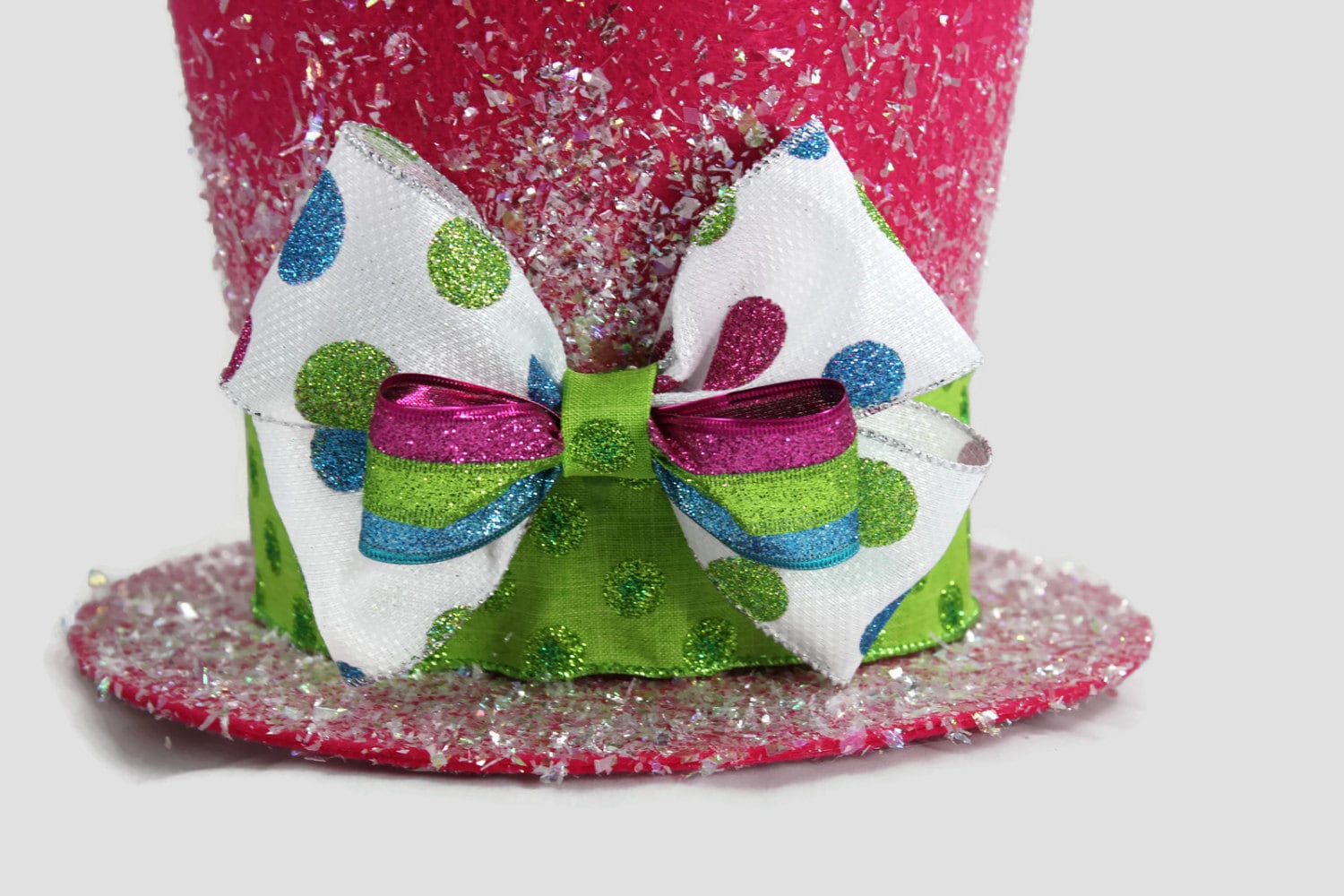 Candy Christmas Tree Topper Bright Colored Christmas Tree - Etsy