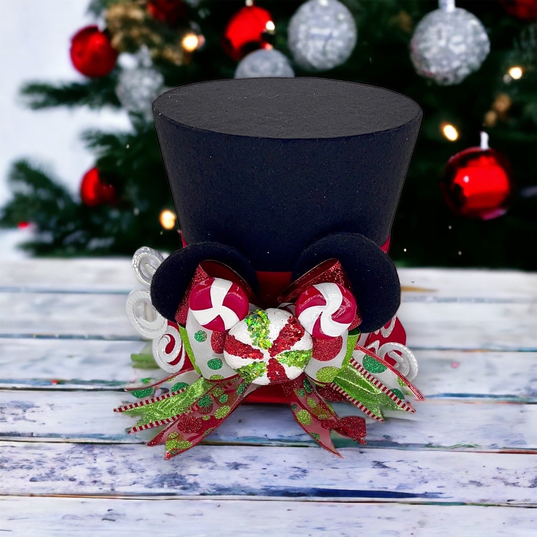 Mickey Mouse Tree Topper Top Hat Mickey Mouse Christmas Tree Topper