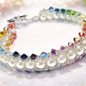 Sparkly Spiral Bracelet Making Kit and Tutorial Bundle