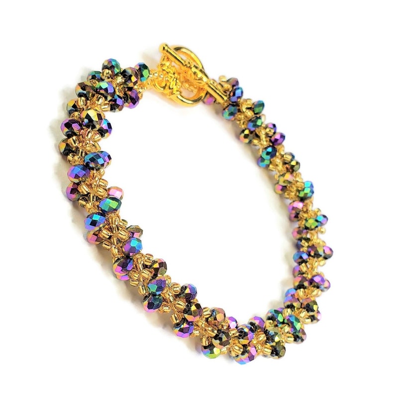 Choose Your Color Bracelet Making Kit Beaded Spiral Kit and Tutorial