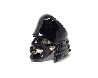 SAMURAI Ring "KABUTO" Black