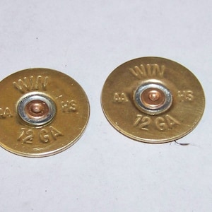 Winchester AA 12 Gauge Shotgun Shell Ends - Jewelry & Craft Making (Lot of 10)