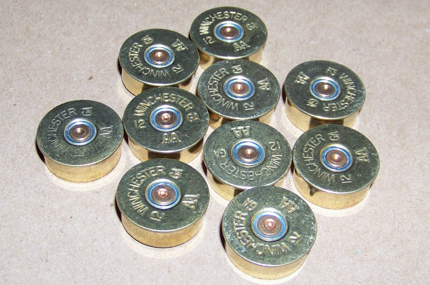 12 gauge shotgun shell brass heads Lot of 10 for | Etsy 12 gauge shotgun shell brass heads Lot of 10 for | Etsy