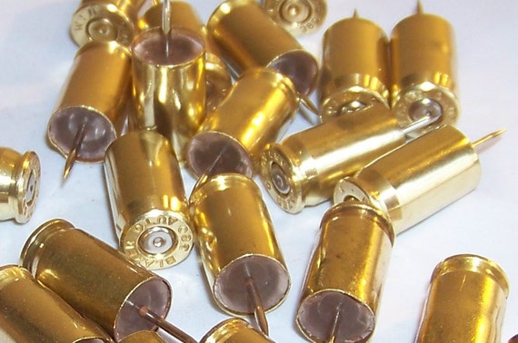 380 Auto Bullet Casing Thumb Tack Set of 10 Brass. .380 Auto Gun Bullet  Brass Push Pins Thumb Tacks -  Canada