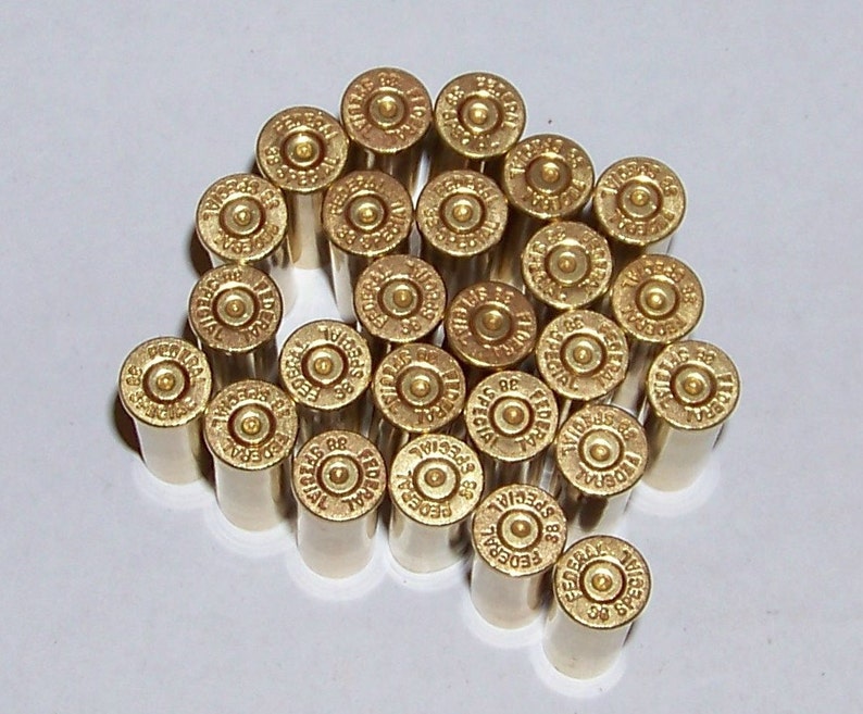 38 Special Brass Bullet Shell Casings MATCHING HEAD STAMPS Etsy