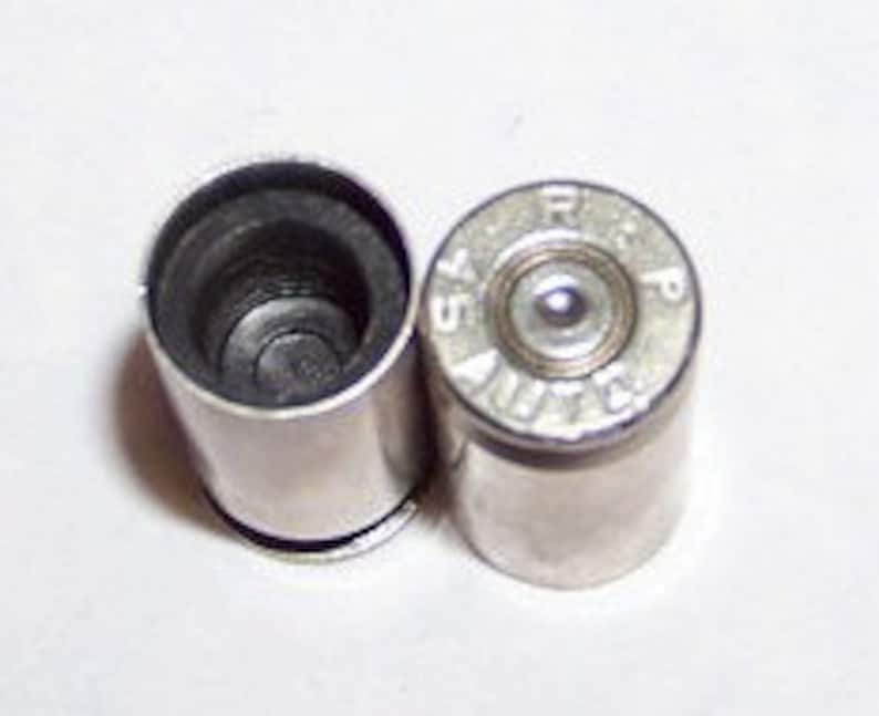 Bullet Valve Stem Caps 2 Nickel .45 Caliber ACP Recycled Etsy