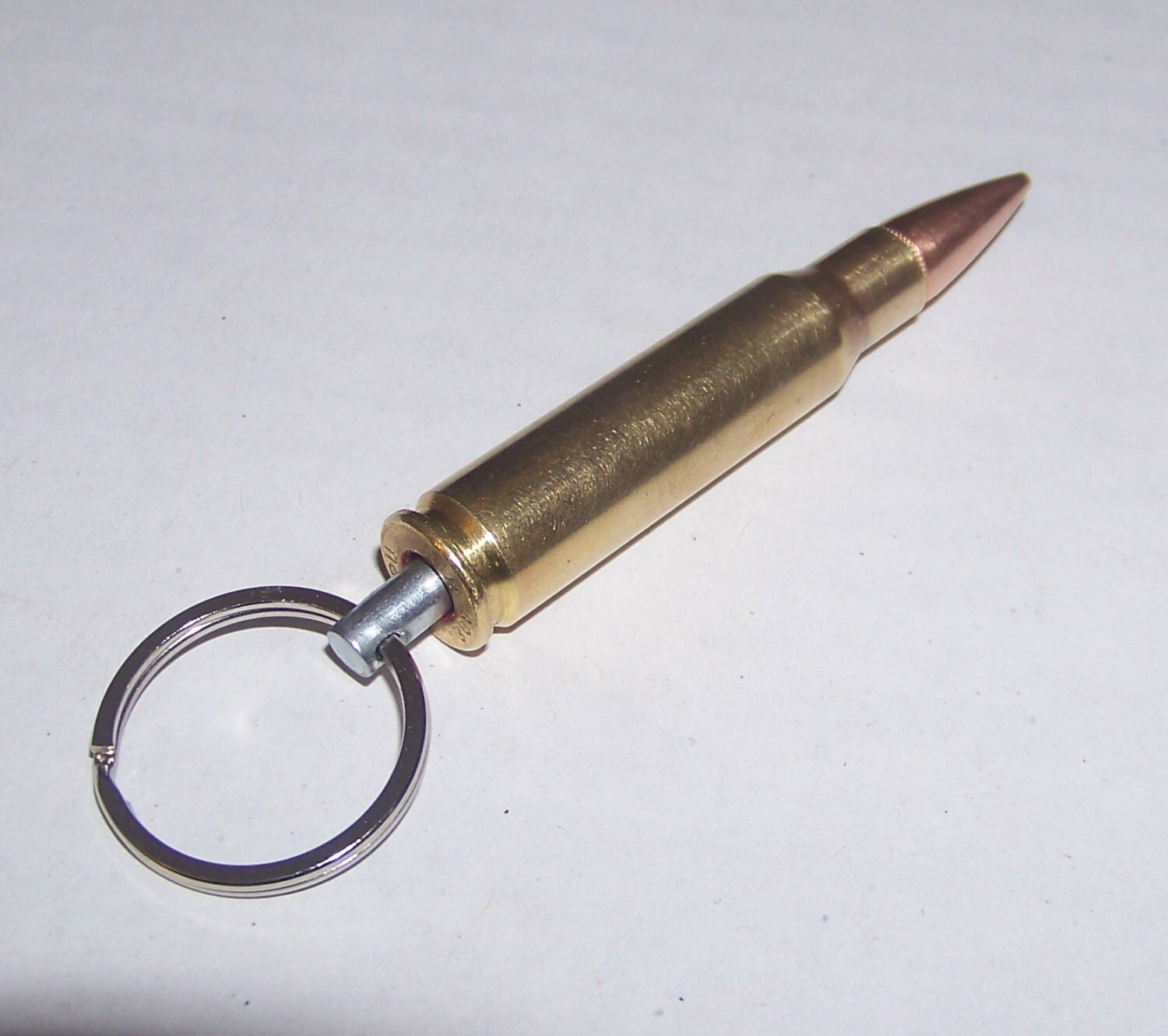 Bullet Key Chain Brass .308 Ammo Recycled. Brass .308 Bullet Etsy