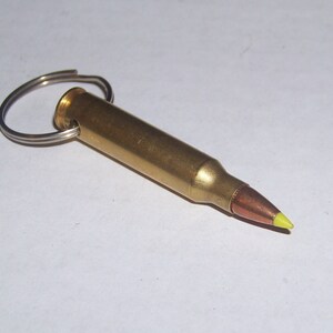 Hornady z-max Bullet Key Chain Brass .223/5.56 nato Ammo Recycled. Brass .223 Bullet Key Chain Car Truck