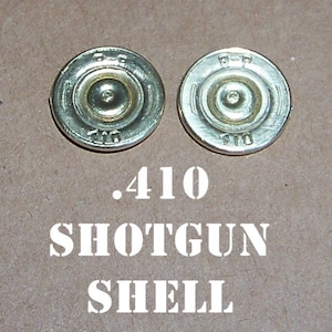 410 Shotgun Shell Ends - Brass Craft Supplies, Remington Headstamps (10 Pieces)