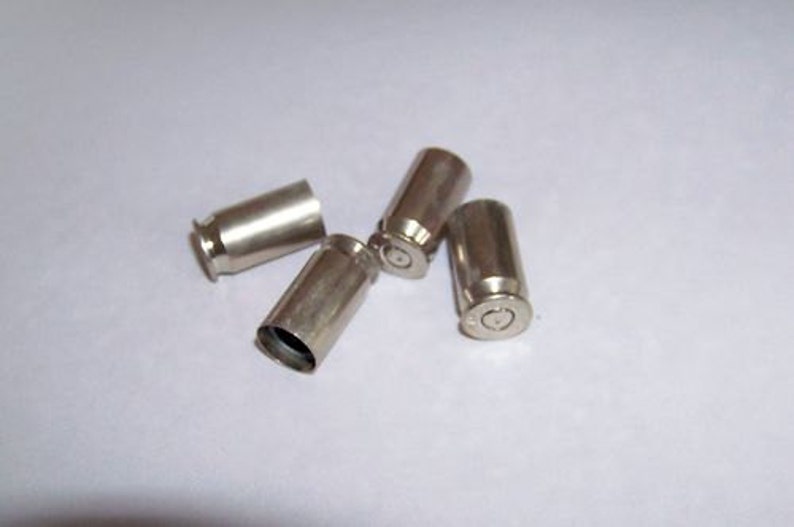 Bullet Valve Stem Caps 4 Nickel .45 Caliber ACP Recycled Etsy