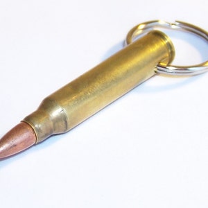 Bullet Key Chain Brass .223 Caliber ACP Recycled. Brass 223 Remington ...