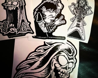 Metalhead Sticker Pack