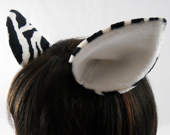 Zebra Ears and Tail