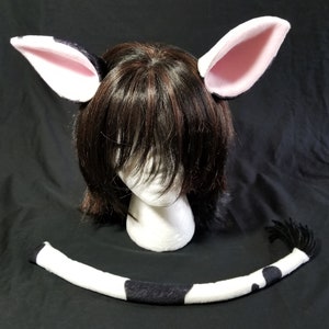 Cow Ears and Tail