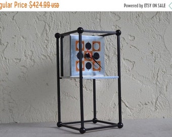 spartus wall clock etsy