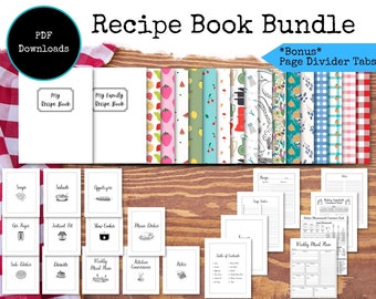Recipe Book Bundle | PDF only